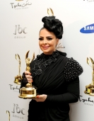 الفنانة ديانا كرزون حصلت على جائزة أفضل مطربة أردنية